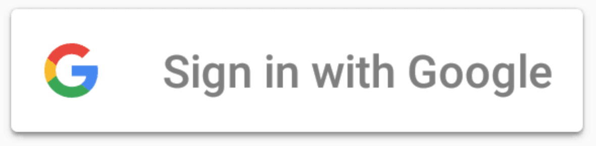 Sign in with Google